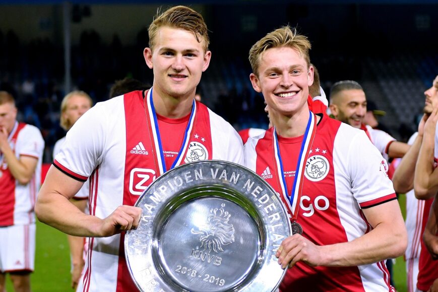 Matthijs de Ligt en Frenkie de Jong (Ajax, 2019)