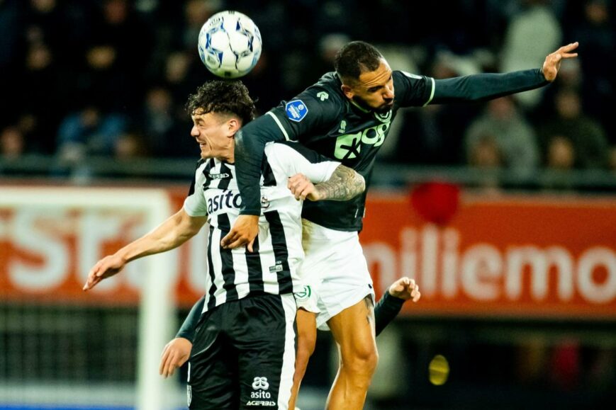 Foto: Groningen overleeft restant tegen Heracles met tien man