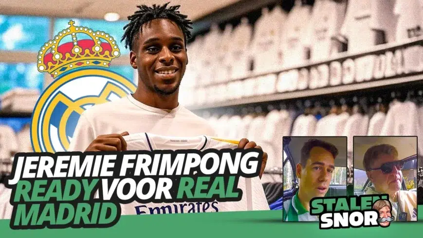 Foto: Jeremie Frimpong READY voor REAL MADRID!