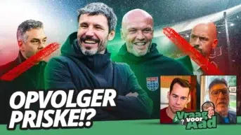 Streep door Pusic en Ten Hag, Schreuder en Van Bommel aan kop!