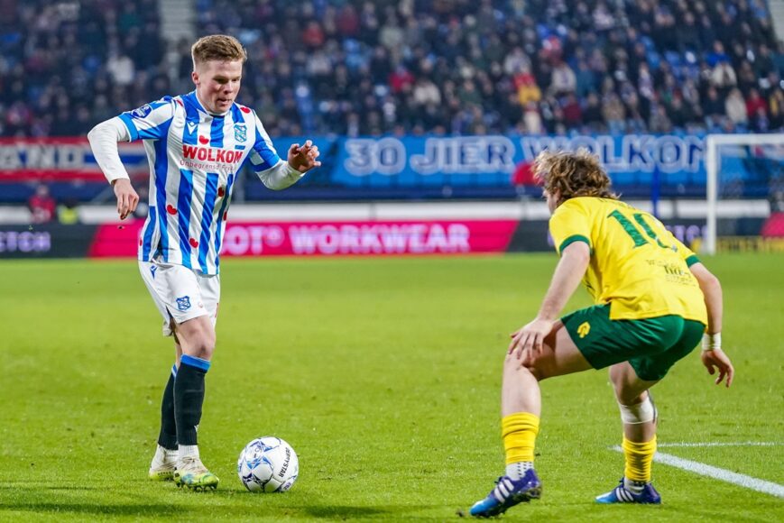 Foto: Duel met Fortuna duurt net te lang voor Heerenveen